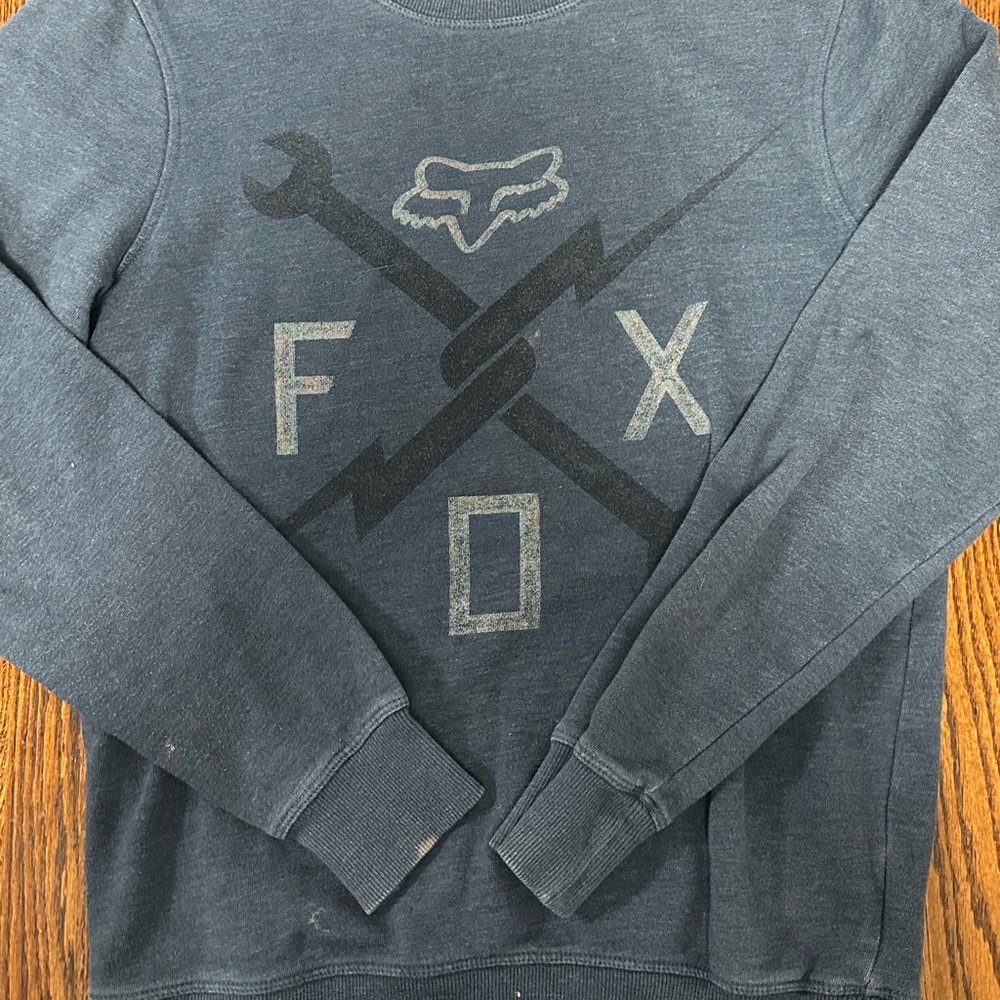 Fox Men's Blue Sweater